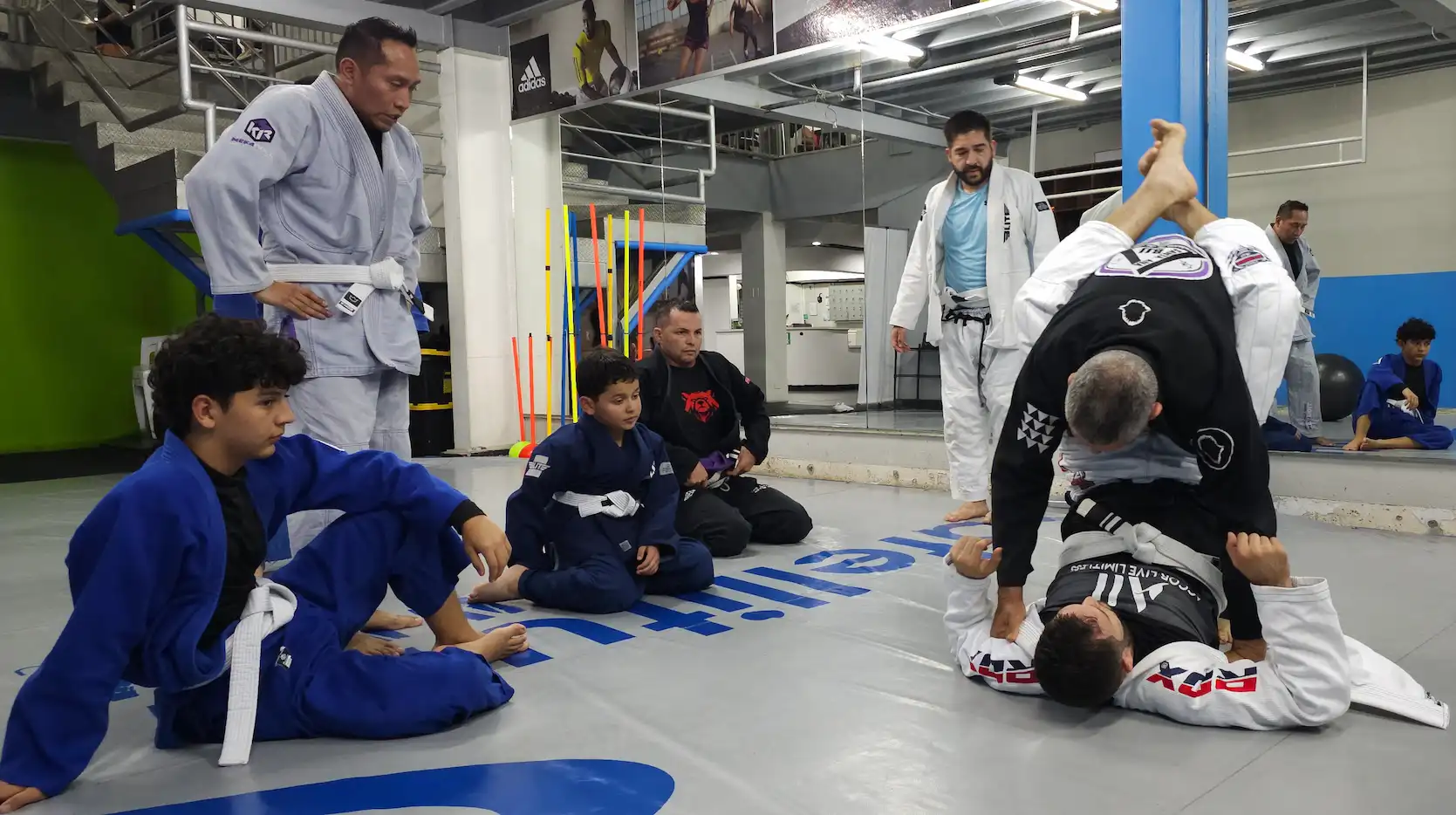 Clase de Jiujitsu satellitum